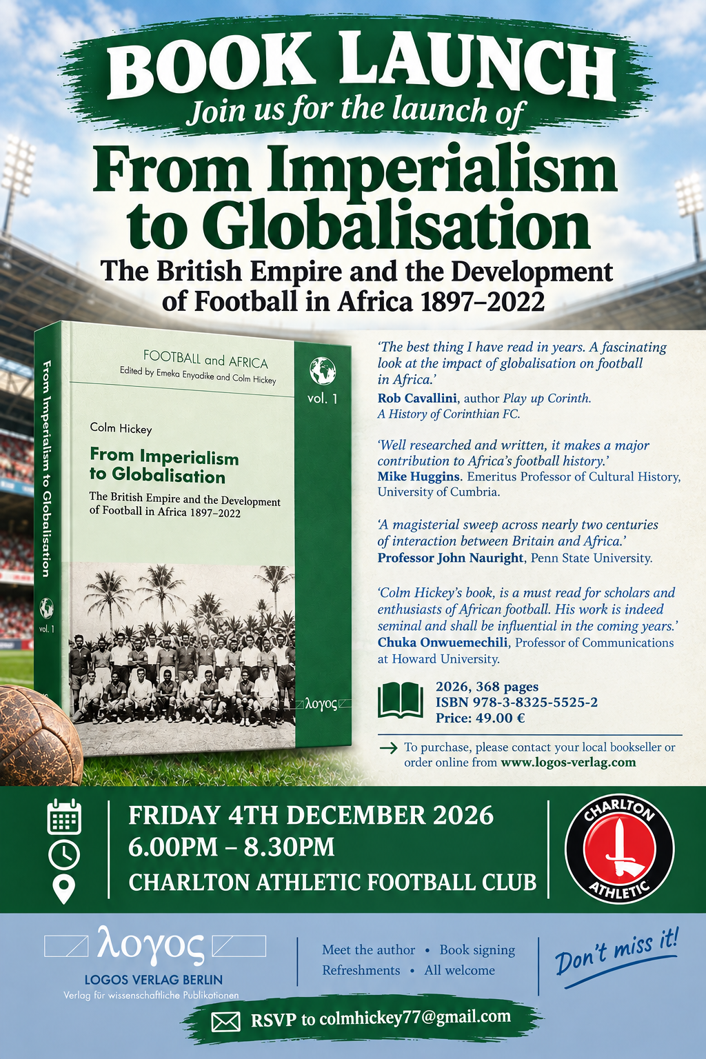Book Launch CAFC New
